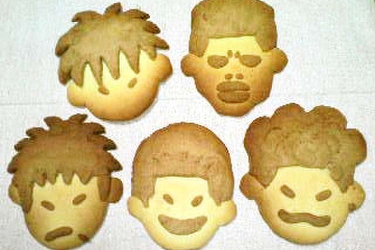 デザイン自在のキャラクッキー レシピ 作り方 By 繕野 ぜの クックパッド