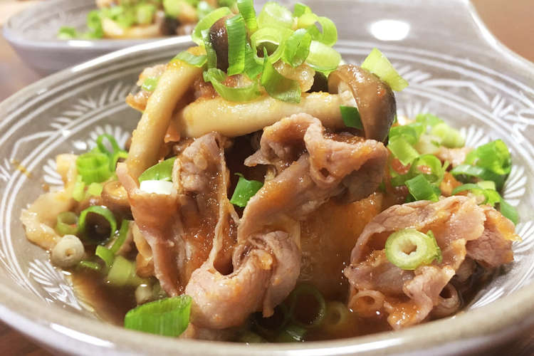 豚バラとしめじのポンズ煮 レシピ 作り方 By みょ子 クックパッド 簡単おいしいみんなのレシピが357万品
