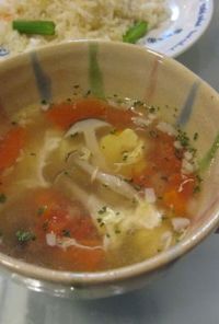アスパラの茹で汁　ｄｅ　スープ