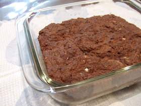 レンジで簡単♪おからチョコブラウニー
