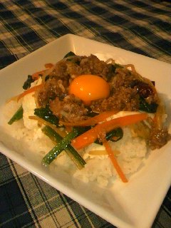簡単ビビンバ風ごはん