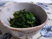 子供も納得 ほうれん草の胡麻和えの写真