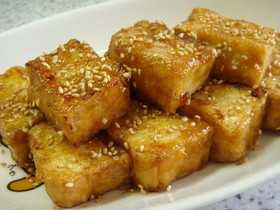 簡単うまうま♪厚揚げの照り焼き