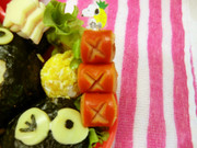 何か可愛い・ω・♪キャラ弁に!!の写真