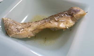 ル・クルーゼで鯛の香草蒸し焼きの画像