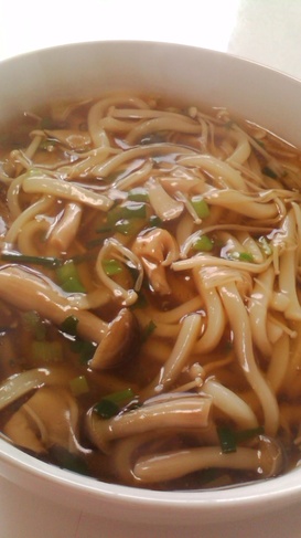 パパっと昼に★きのこあんかけうどん