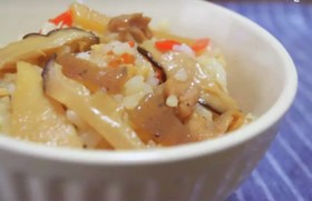炊き込みより失敗なし竹の子混ぜご飯