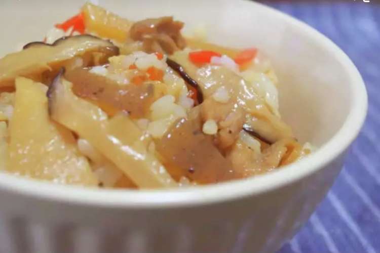 炊き込みより失敗なし竹の子混ぜご飯 レシピ 作り方 By 和 クックパッド 簡単おいしいみんなのレシピが359万品
