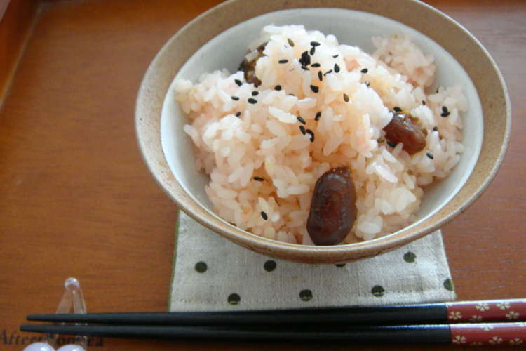 圧力鍋で北海道の甘納豆お赤飯 レシピ 作り方 By ちぃこ クックパッド 簡単おいしいみんなのレシピが356万品