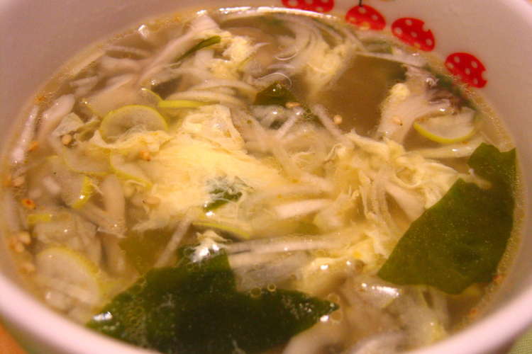 ふわふわ たまごわかめスープ レシピ 作り方 By Cookslove クックパッド