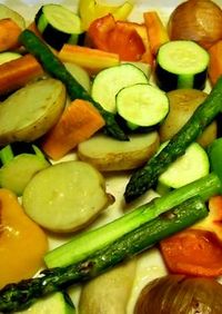 野菜のオーブン焼き