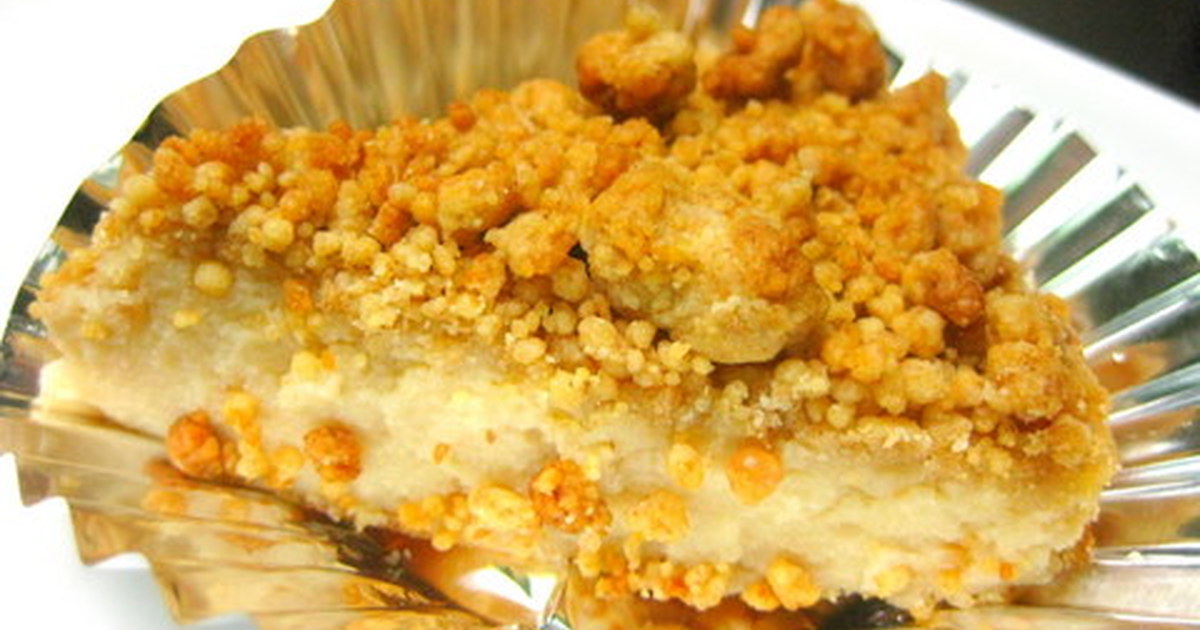 豆腐チーズケーキ☆クランブルのせ by 空の詩☆みぃすけ♪ 【クックパッド】 簡単おいしいみんなのレシピが315万品 豆腐チーズケーキ... 