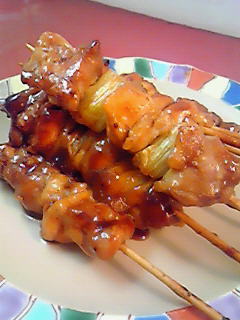 フライパンとレンジで焼き鳥!タレも手作り