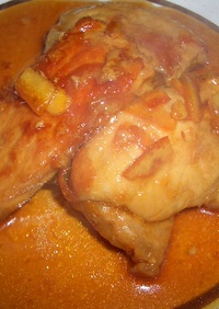 簡単　豚肉のマーマレード焼き