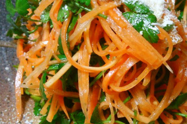 人参とイタリアンパセリのサラダ レシピ 作り方 By ゆりぼぉ クックパッド 簡単おいしいみんなのレシピが374万品