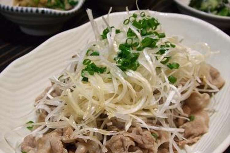 スープ豚しゃぶのアツアツごま油かけ レシピ 作り方 By こた小太郎 クックパッド 簡単おいしいみんなのレシピが360万品