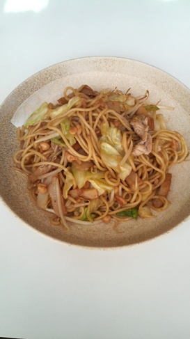 こってりしすぎない☆父のソース焼きそば