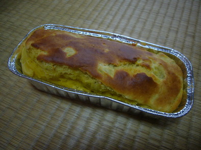 (ﾟ∀ﾟ)ﾉＨＭで薩摩芋と豆腐のケーキの写真
