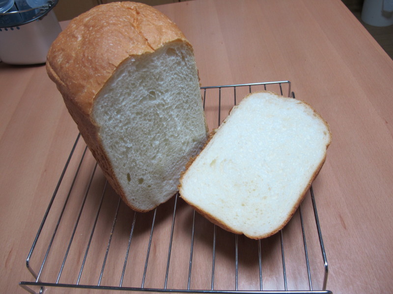 もちもち☆ＨＢ早焼きヨーグルトin食パンの画像