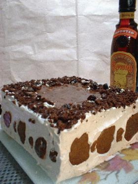 プレゼントチョコケーキ