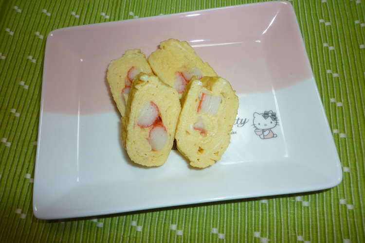 たまご焼き Inｶﾆｶﾏ レシピ 作り方 By 楓花楓 クックパッド 簡単おいしいみんなのレシピが357万品