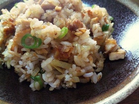 カツでリサイクル☆ソース焼き飯