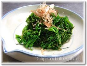 セリのおひたし☆セリの茹で方・冷凍保存法