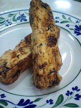 ビスコッティ〜Pチョコ&MIXフルーツ