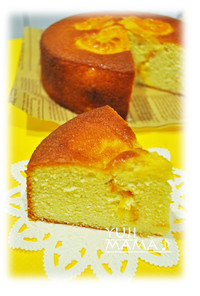 ◆生クリームINしっとりオレンジケーキ◆