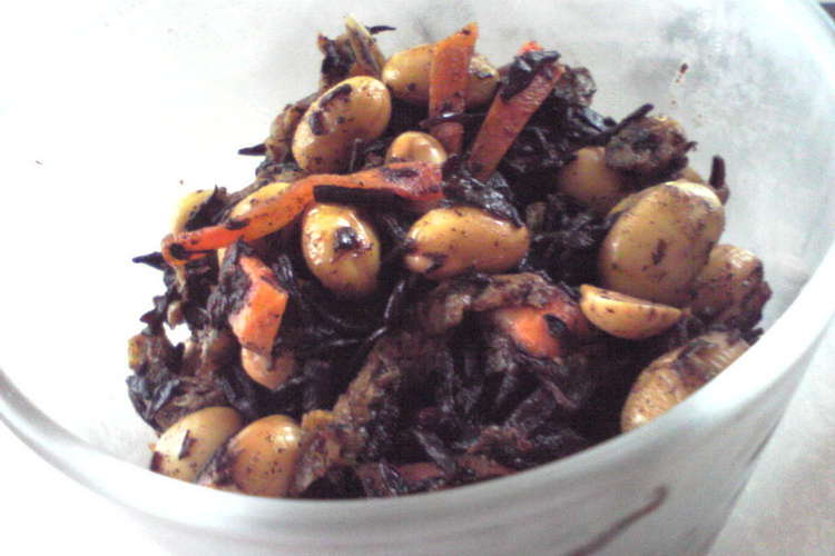 全部同量 簡単ひじきの煮物 レシピ 作り方 By いっしょの幸せ クックパッド 簡単おいしいみんなのレシピが354万品