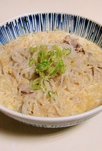 しらたきのとんこつラーメン