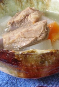 台湾家庭料理☆大根＆スペアリブのスープ