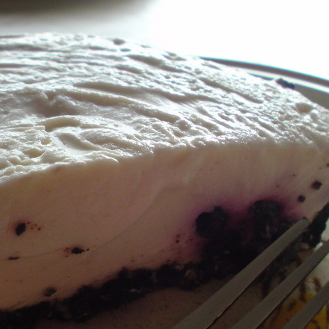 ブルーベリーレアチーズケーキ