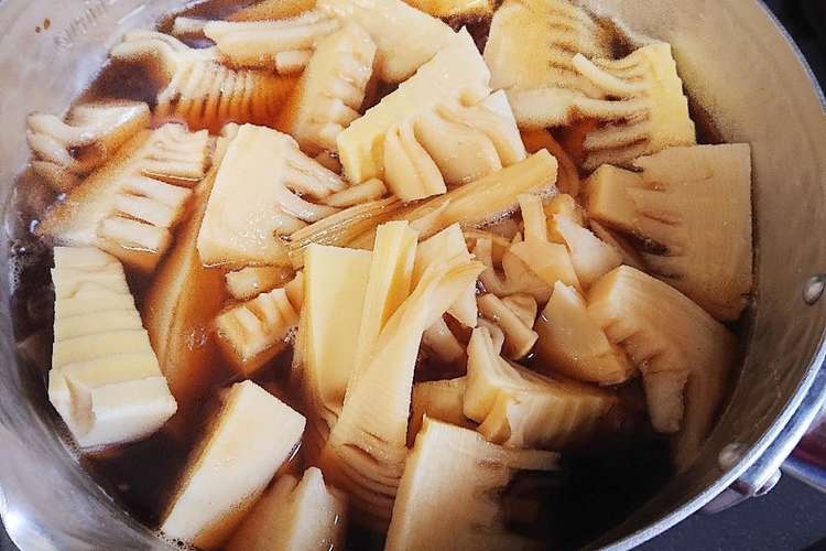 万能タケノコの煮物 いろんな筍料理に レシピ 作り方 By タンゴン クックパッド 簡単おいしいみんなのレシピが361万品
