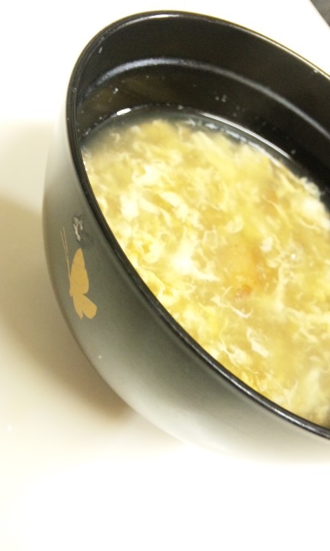 簡単♪とろろ昆布と切干し大根の卵スープの画像
