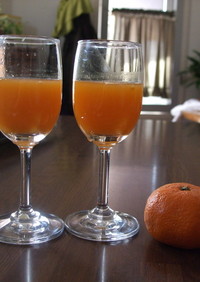 ★簡単★　自家製オレンジジュース