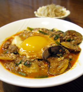 坦々純豆腐 (スンドゥブ)