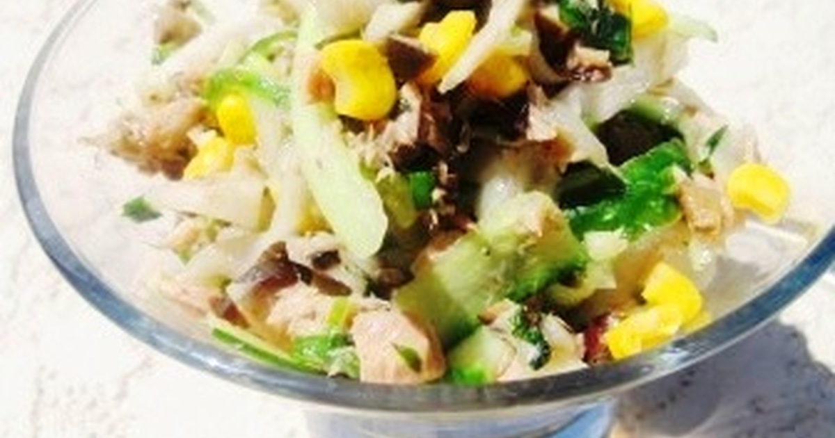 大根とキュウリのサラダ レシピ