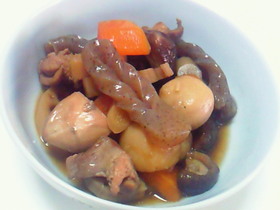 しっかり味の筑前煮*