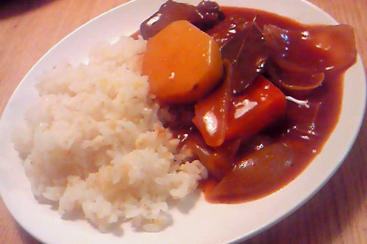 五穀米と一緒に 女性的ビーフシチュー レシピ 作り方 By 食堂まつむら クックパッド