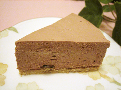 ラムチョコレーズンのチーズケーキの写真