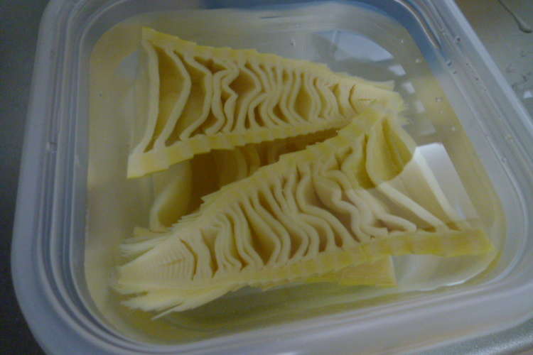 圧力鍋まかせ！タケノコの茹で方 レシピ・作り方 By とも子ぴろりん 【クックパッド】 簡単おいしいみんなのレシピが362万品