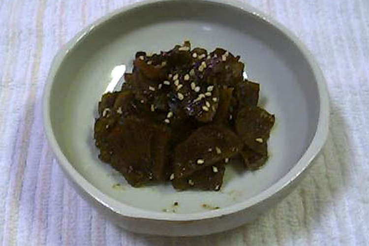 根生姜の甘辛煮 レシピ 作り方 By こすもすちゃー クックパッド