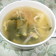 玉子とかにかまのピリ辛中華スープ
