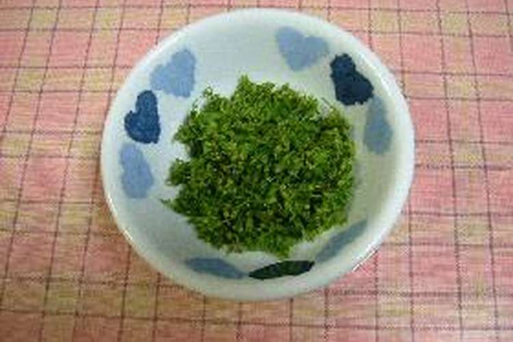いそいそ しその実を収穫して レシピ 作り方 By おにゃん姫 クックパッド