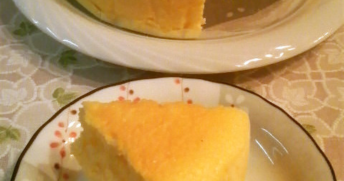 スライスチーズでスフレチーズケーキ レシピ 作り方 By オレンジリング クックパッド 簡単おいしいみんなのレシピが350万品