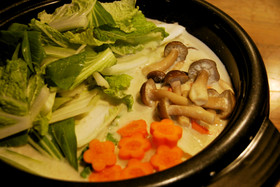 ヘルシー簡単豆乳鍋♪