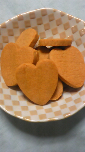 バター無し♡さくさくきな粉クッキー♡