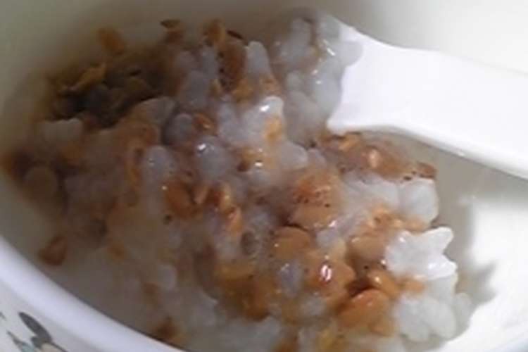 離乳食 中期 初めての納豆 レシピ 作り方 By 海ママ クックパッド 簡単おいしいみんなのレシピが360万品