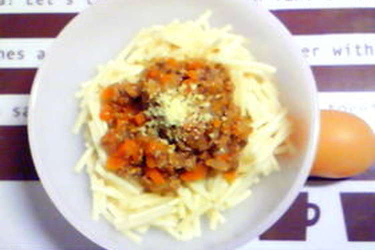 離乳食後期 水無しミートソーススパゲティ レシピ 作り方 By りえかもも クックパッド 簡単おいしいみんなのレシピが366万品